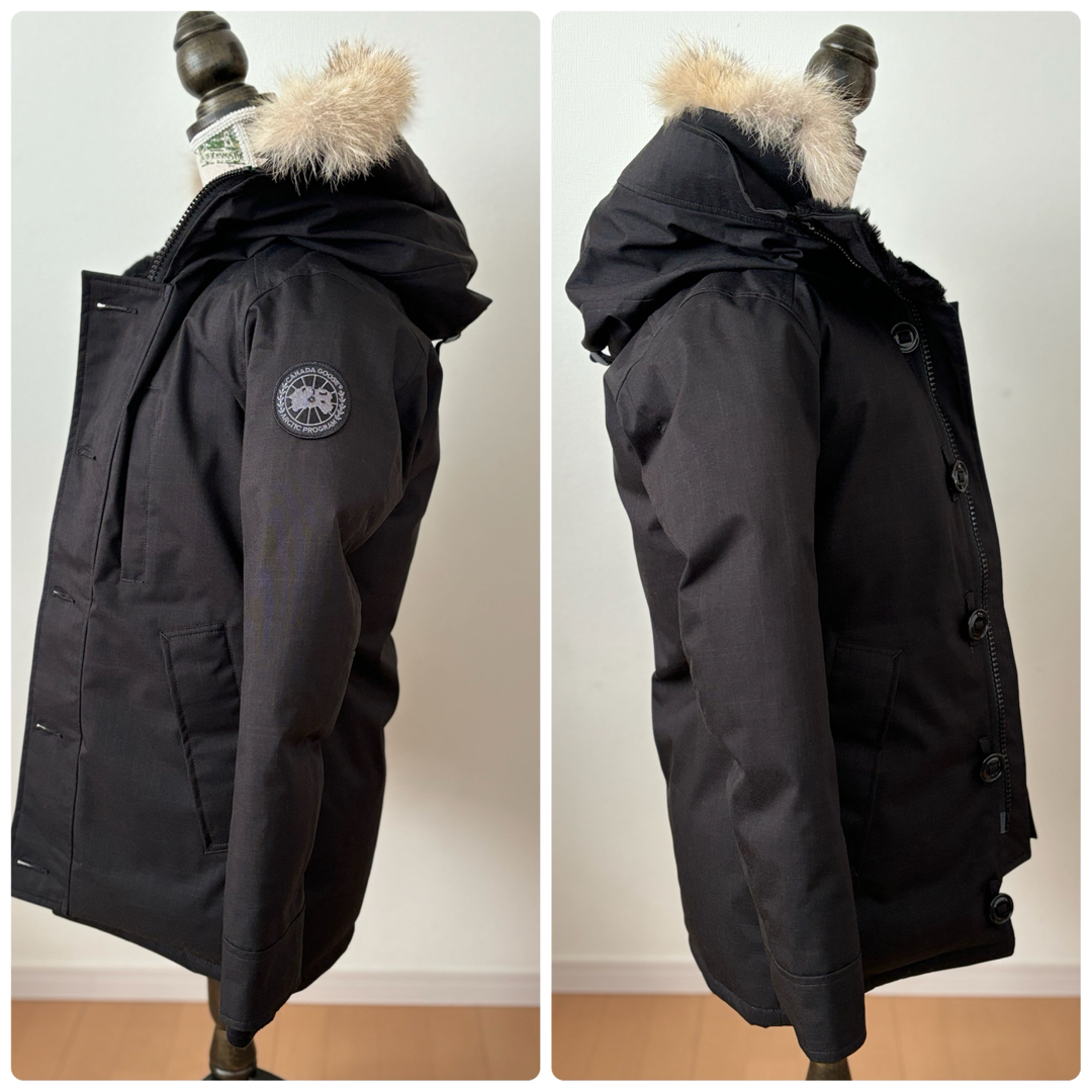 CANADA GOOSE(カナダグース)のカナダグース CANADA GOOSEダウンジャケット 黒 ブラック 2XS メンズのジャケット/アウター(ダウンジャケット)の商品写真