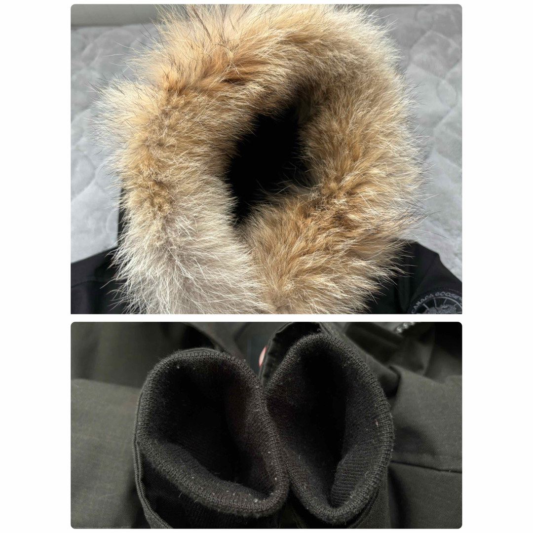 CANADA GOOSE(カナダグース)のカナダグース CANADA GOOSEダウンジャケット 黒 ブラック 2XS メンズのジャケット/アウター(ダウンジャケット)の商品写真