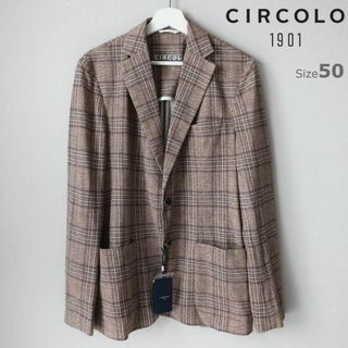 CIRCOLO 1901 - 未使用 circolo1901 チルコロ リネンジャケット48