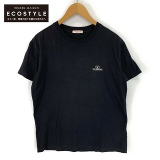 ヴァレンティノ(VALENTINO)のヴァレンティノ 22年製 ブラック 1V3MG11Z8MS Vロゴ 半袖Tシャツ XL(Tシャツ/カットソー(半袖/袖なし))