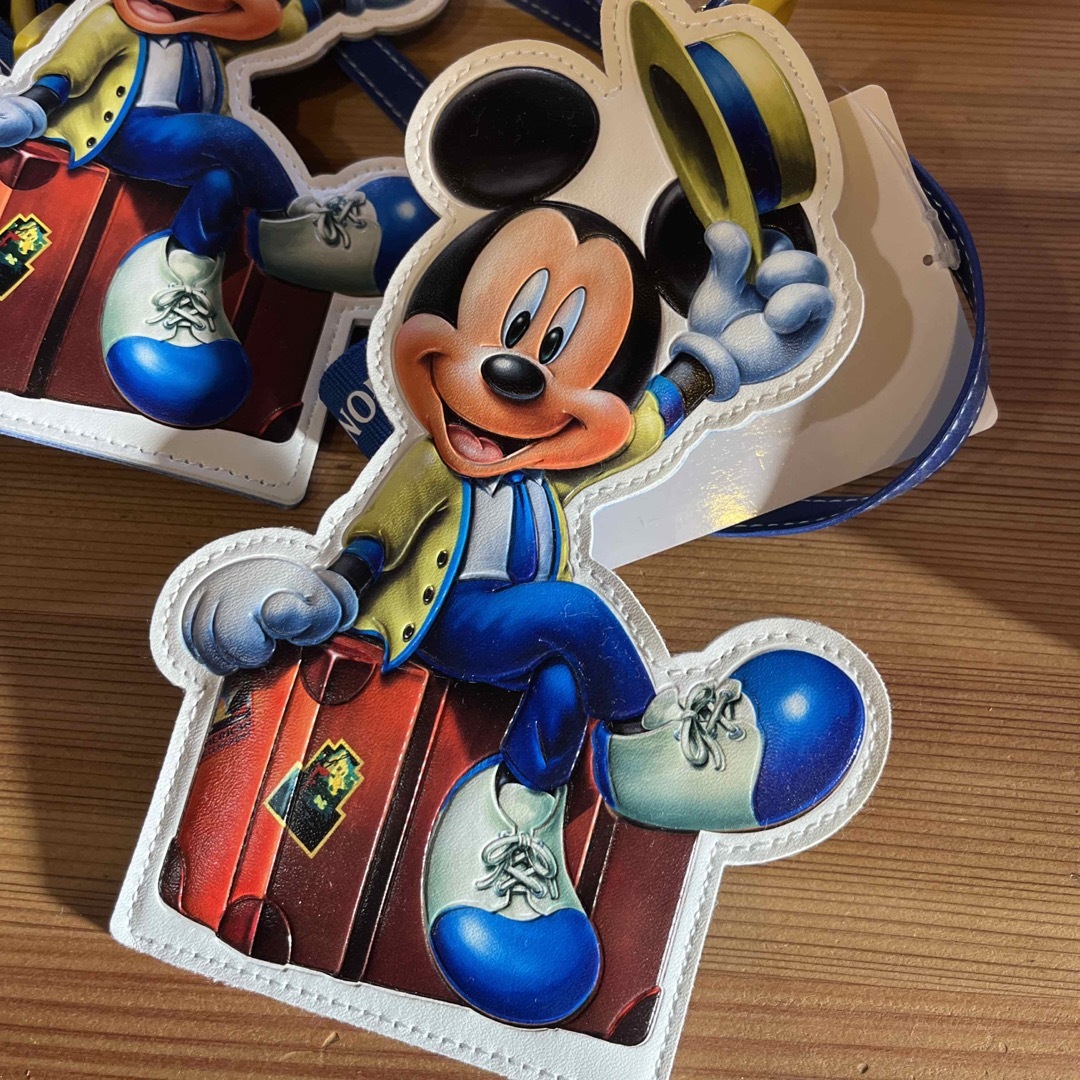 Disney(ディズニー)のバケーションパッケージ限定　パスケース　送料込み　3個セット エンタメ/ホビーのコレクション(ノベルティグッズ)の商品写真