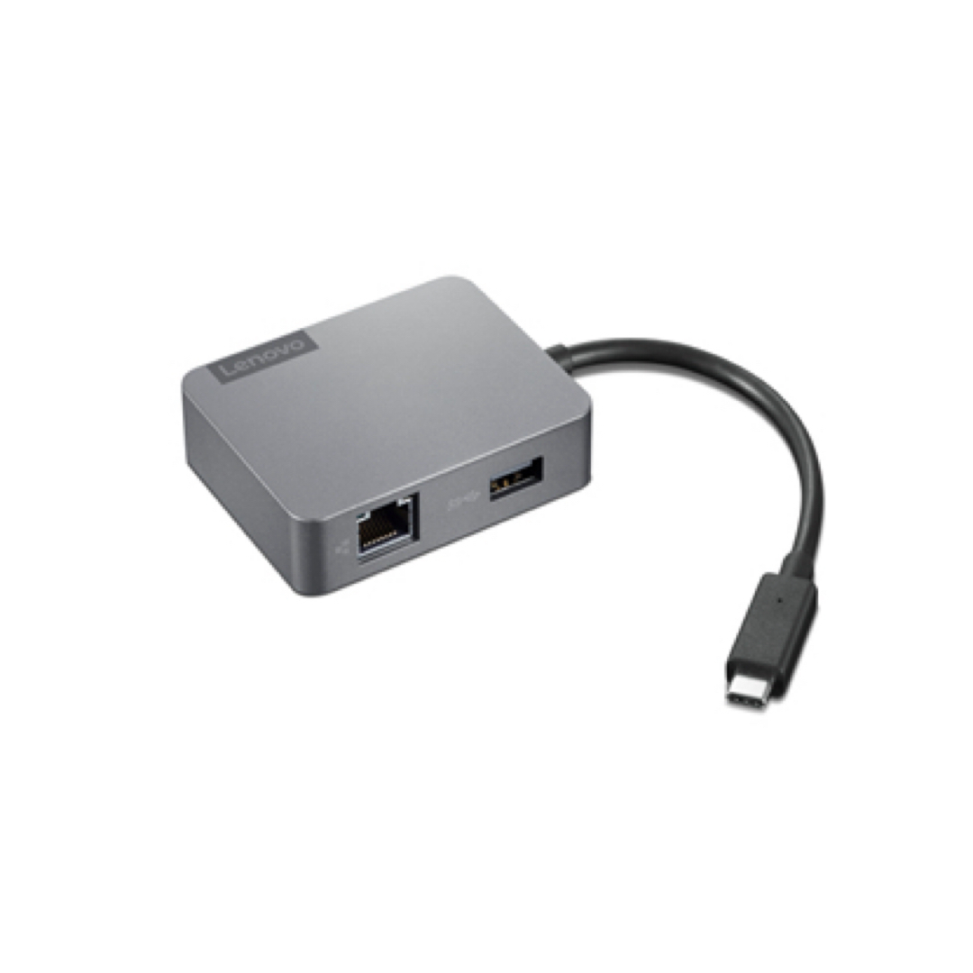 Lenovo(レノボ)の【新品・未開封】Lenovo USB-C Travel Hub Gen2 スマホ/家電/カメラのPC/タブレット(PC周辺機器)の商品写真