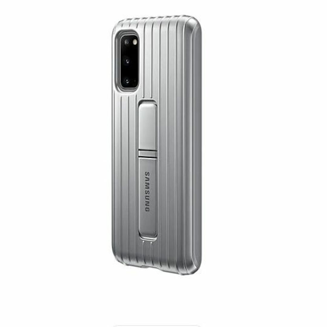 SAMSUNG(サムスン)のGalaxy S20 Protective Standing カバー シルバー スマホ/家電/カメラのスマホアクセサリー(Androidケース)の商品写真