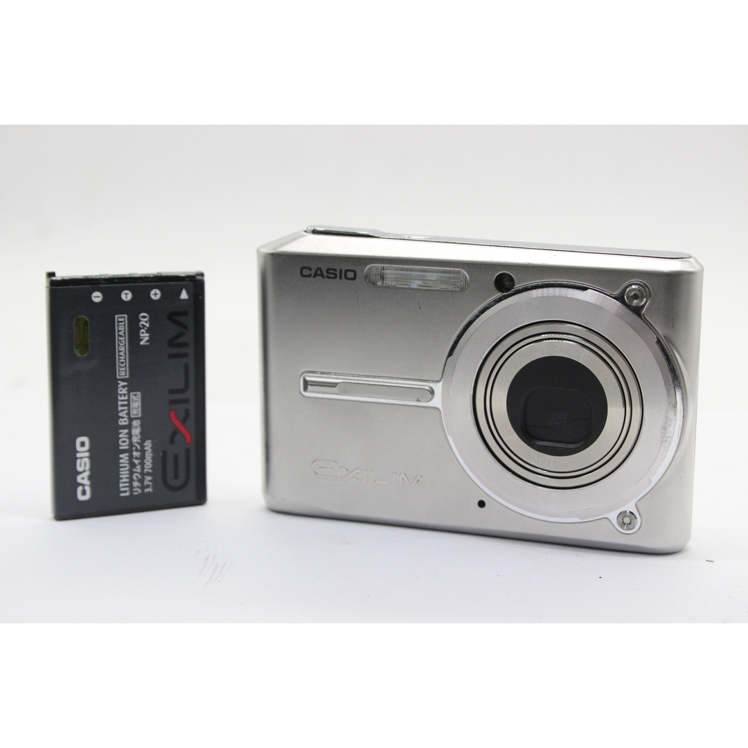 コンディション【返品保証】 カシオ Casio Exilim EX-S600 3x バッテリー付き コンパクトデジタルカメラ  s5038