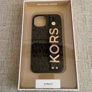 マイケルコース(Michael Kors)の新品★マイケルコース 定価10,560円 レザー iPhone 14 ケース(iPhoneケース)