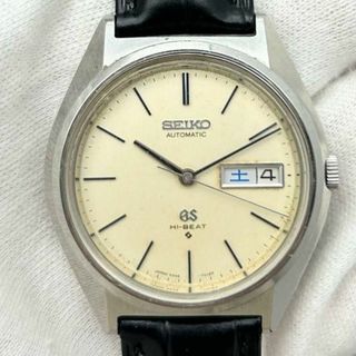 動作良好 SEIKO グランドセイコー ハイビート デイト メンズ腕時計