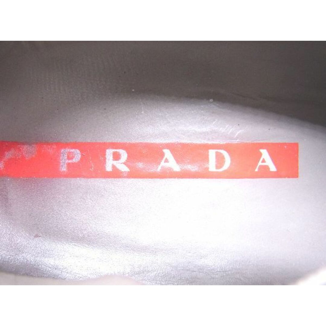 PRADA プラダ プラダスポーツ ナイロンキャンバス×スエード スニーカー 36 1/2 (約23.5cm) シューズ 靴 ライトグレー系  DD9002