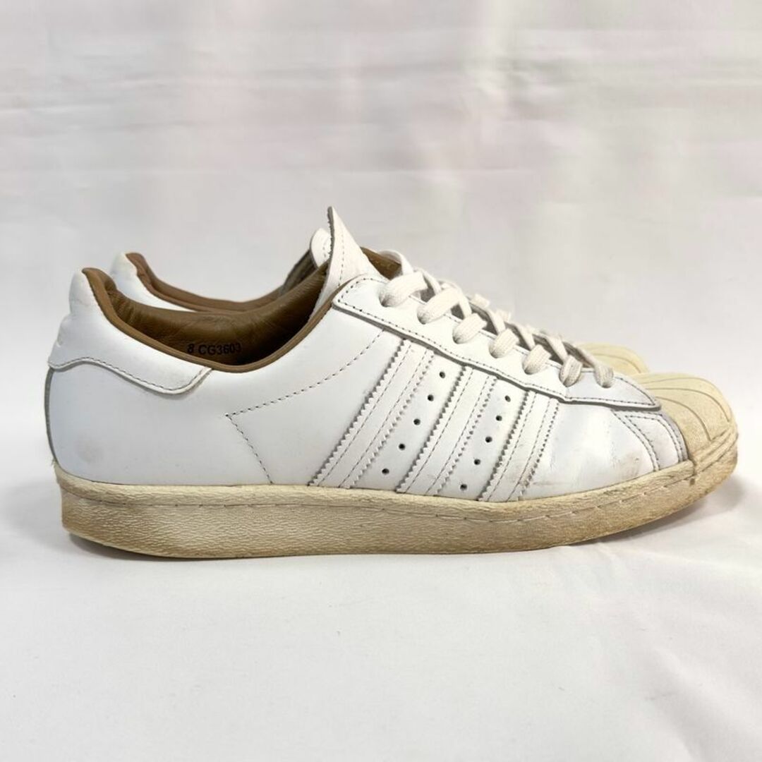Originals（adidas）(オリジナルス)のadidas EDIFICE 別注 SUPERSTAR 80s 26.5cm 白 メンズの靴/シューズ(スニーカー)の商品写真