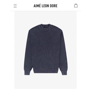 シュプリーム(Supreme)の最終値下　Aime Leon Dore セーター未使用(ニット/セーター)