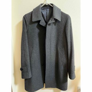 ユナイテッドアローズグリーンレーベルリラクシング(UNITED ARROWS green label relaxing)のカシミアブレンド　ステンカラーコート　green label Sサイズ(トレンチコート)