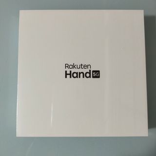 ラクテン(Rakuten)の新品未使用シュリンク付き-Rakuten Hand 5G クリムゾンレッド(スマートフォン本体)