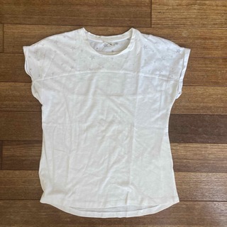 ザラキッズ(ZARA KIDS)のZARA girls 白Tシャツ 140cm(Tシャツ/カットソー)