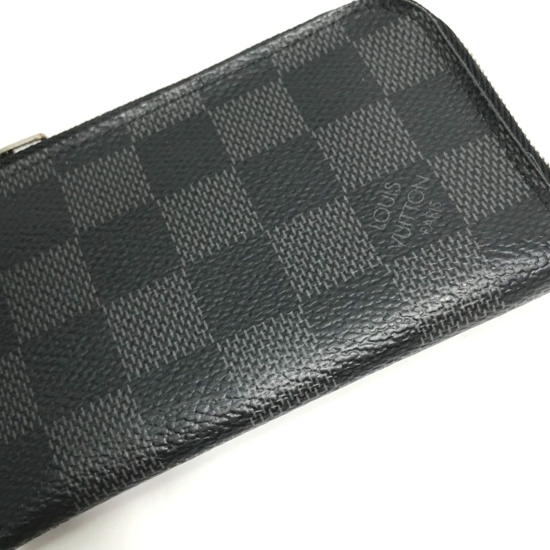 LOUIS VUITTON(ルイヴィトン)のルイヴィトン LOUIS VUITTON ポルト・モネ N61237 ダミエグラフィット L字ファスナー コインケース 小銭入れ コインケース ダミエグラフィットキャンバス ブラック メンズのファッション小物(コインケース/小銭入れ)の商品写真