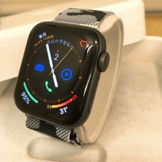 アップルウォッチ(Apple Watch)のアップルウォッチ/ AppleWatch series4,黒,40mm GPS(その他)