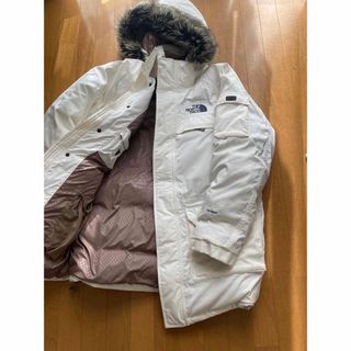 ノースフェイス(THE NORTH FACE) 白 マウンテンパーカー(メンズ)の通販