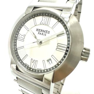 エルメス(Hermes)のエルメス HERMES ノマード  NO1.210 オートクォーツ デイト 腕時計 SS シルバー(腕時計)