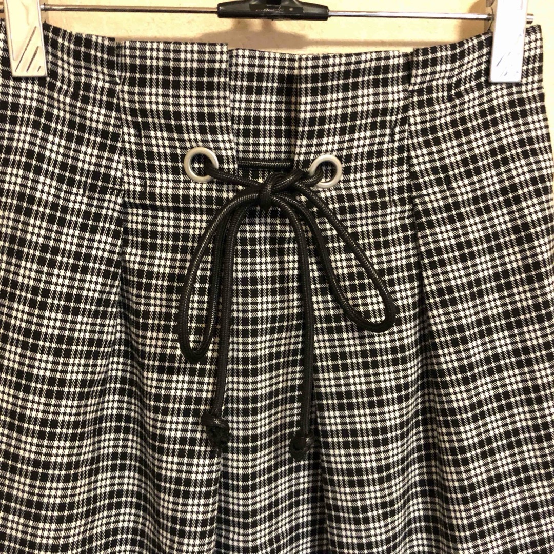 LOWRYS FARM(ローリーズファーム)の ローリーズファーム ロングスカート チェック リボン レディースのスカート(ロングスカート)の商品写真