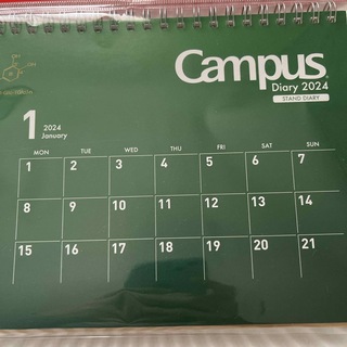 キャンパス(CAMPUS（adidas）)のレアな　キャンパス　非売品　2024カレンダー　卓上　campus 化学式　(カレンダー/スケジュール)