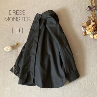 DRESS MONSTERドレスモンスター｜異素材切替シャツブラウス110(ブラウス)