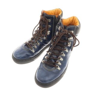 ダナー(Danner)の【中古】ダナー Danner レザー トレッキングブーツ ネイビー【サイズ25.5】【メンズ】(ブーツ)