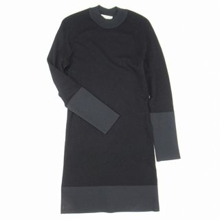 バレンシアガ(Balenciaga)のバレンシアガ カシミヤ100％ ニット チュニック ワンピース クルーネック(ひざ丈ワンピース)