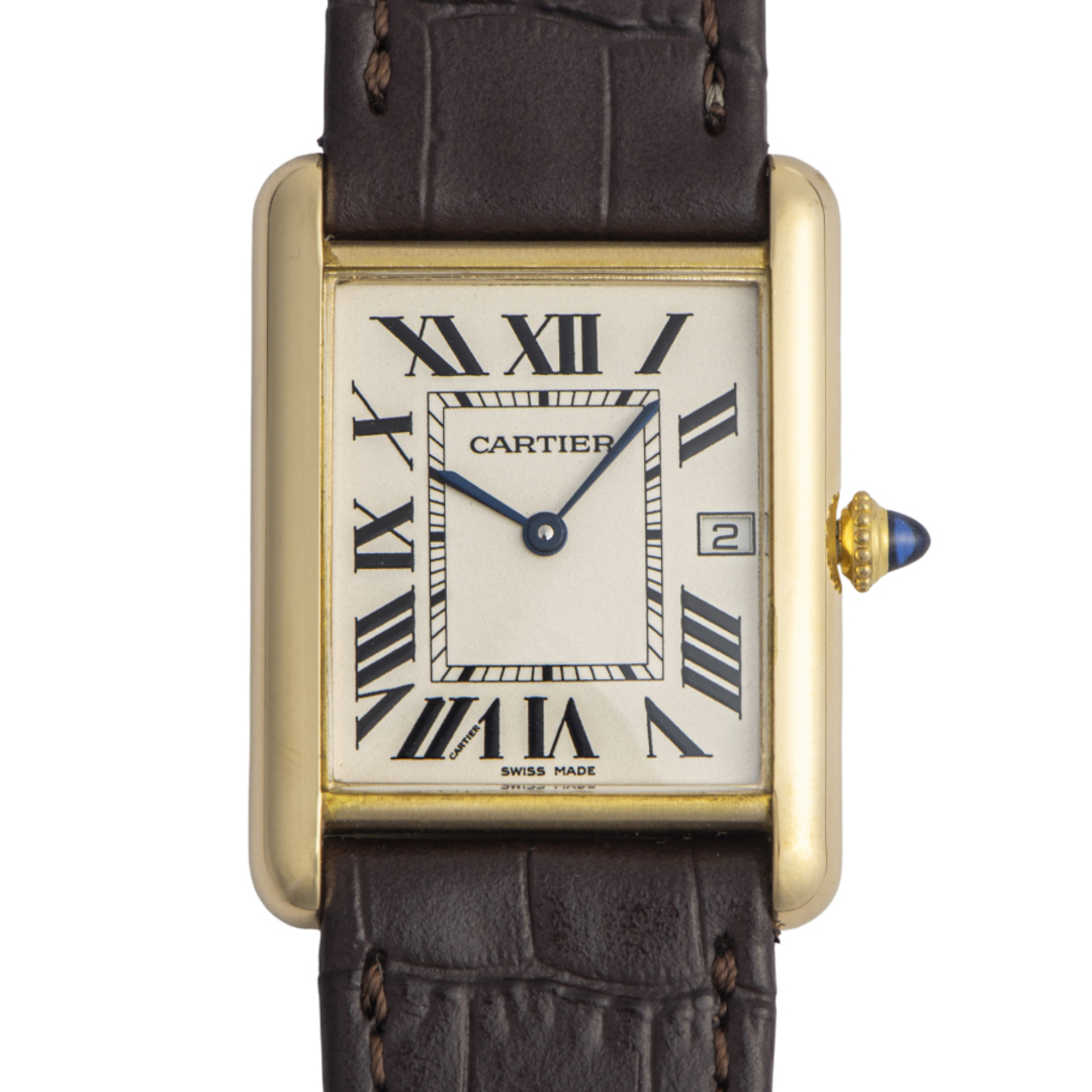 Cartier(カルティエ)のCARTIER カルティエ タンクルイLM W1529756【中古】 メンズの時計(腕時計(アナログ))の商品写真