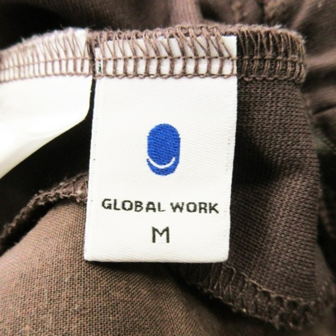 GLOBAL WORK(グローバルワーク)のグローバルワーク パンツ イージー フレア センターシーム 裾スリット M 紫 レディースのパンツ(その他)の商品写真