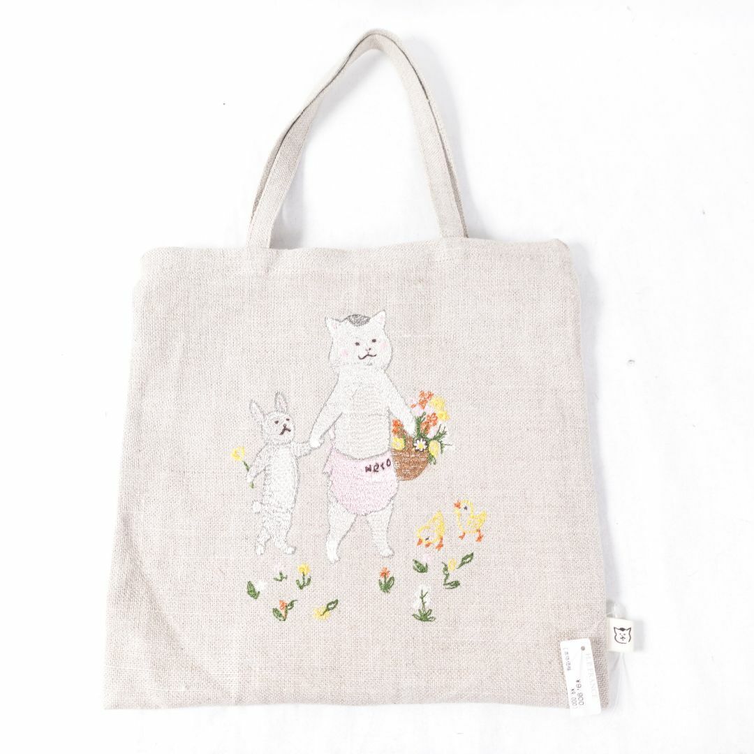 トートバッグ　coral &task猫村さん刺繍入り　未使用品 コーラル＆タスク