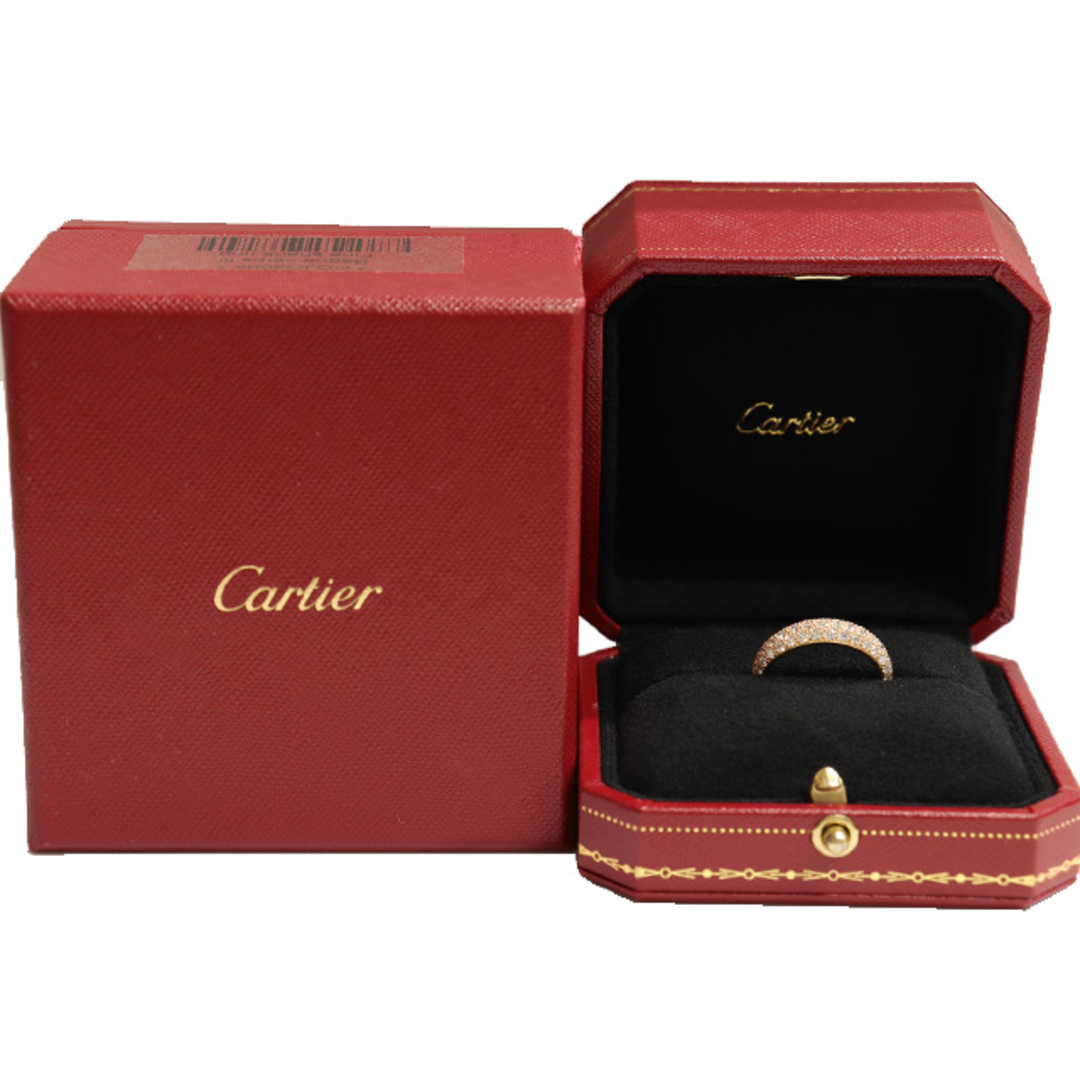 Cartier(カルティエ)の(美品)カルティエ CARTIER ミミスター パヴェ ダイヤ リング 指輪 CRB4220657 K18 PG ピンクゴールド ×ダイヤ #57 8508 レディースのアクセサリー(リング(指輪))の商品写真