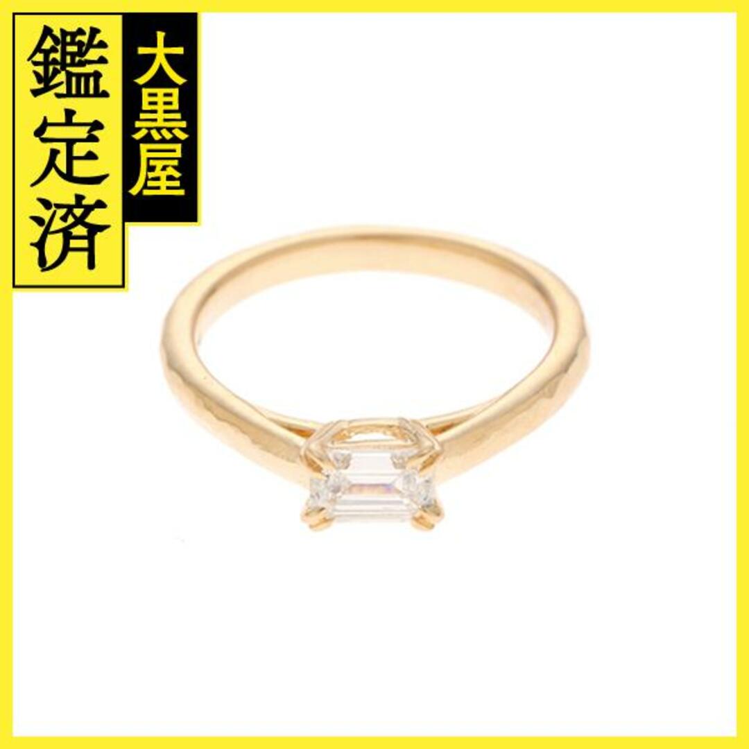 オレッキオ　リング　指輪　K18　イエローゴールド　ダイヤ　約6号【432】 レディースのアクセサリー(リング(指輪))の商品写真