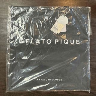 ジェラートピケ(gelato pique)のジェラートピケ　ホビートート　ブラック(トートバッグ)