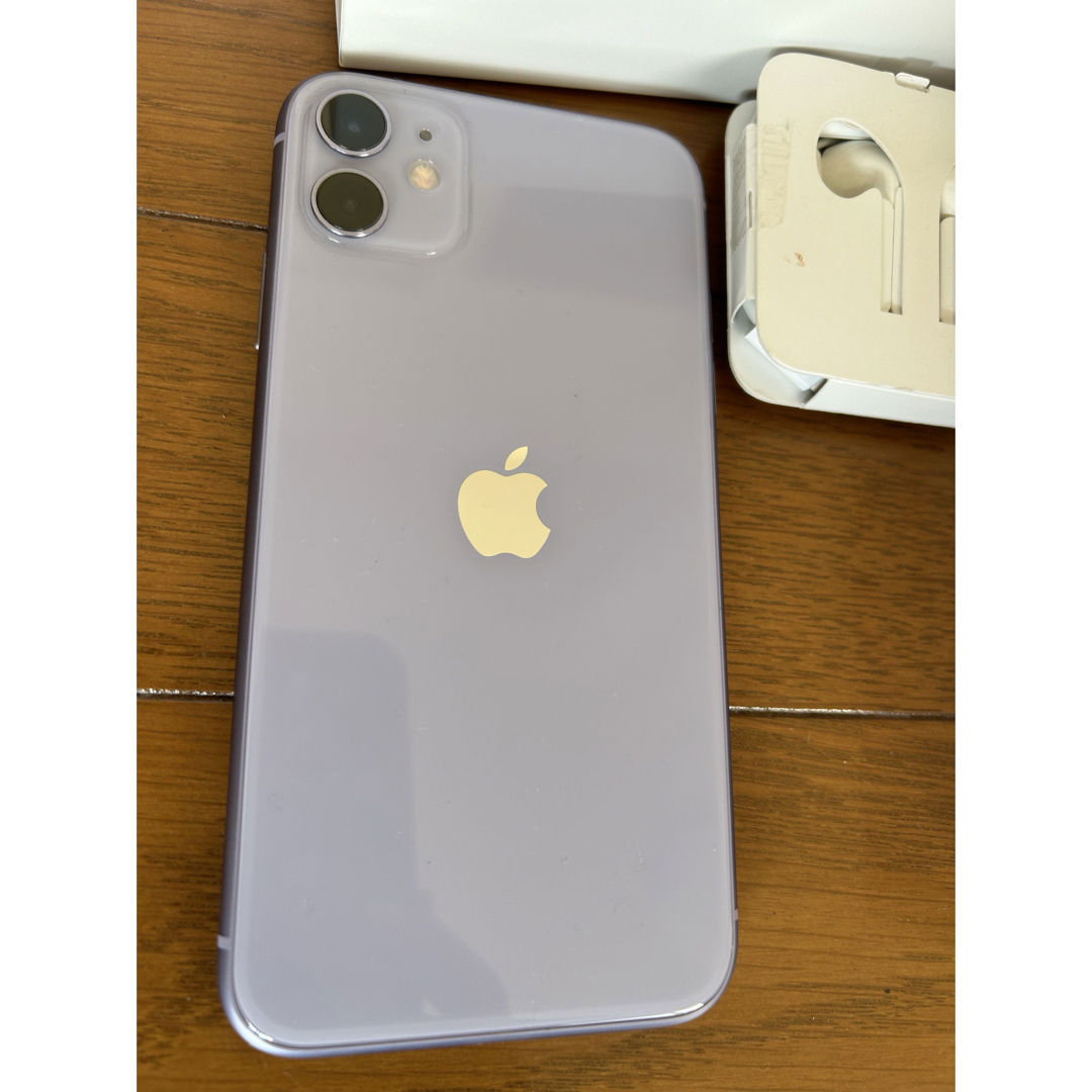 iPhone(アイフォーン)のiPhone11 パープル 64ギガ SIMフリー スマホ/家電/カメラのスマートフォン/携帯電話(スマートフォン本体)の商品写真