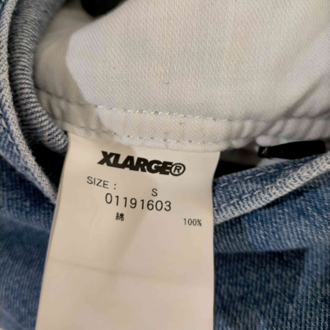 XLARGE(エクストララージ)のXLARGE(エクストララージ) デニム オーバーオール メンズ オールインワン メンズのパンツ(サロペット/オーバーオール)の商品写真