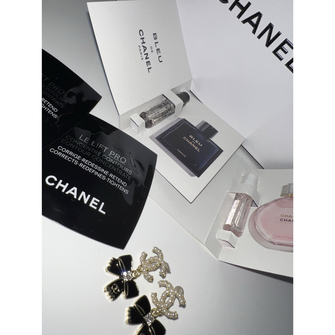 CHANELピアスレディース