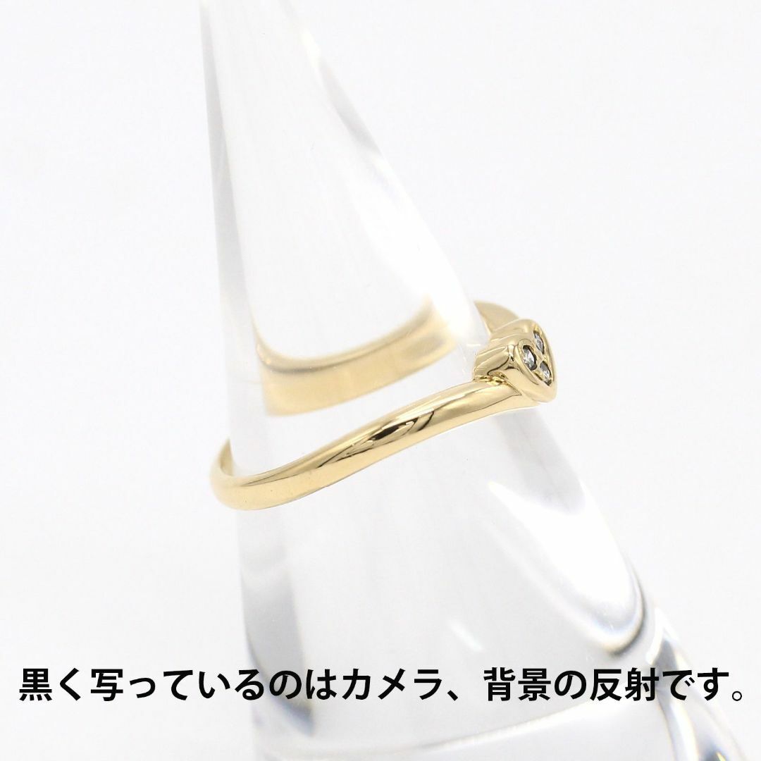 TASAKI(タサキ)のタサキ 3ポイント ダイヤモンド 750 ハート リング A03829 レディースのアクセサリー(リング(指輪))の商品写真