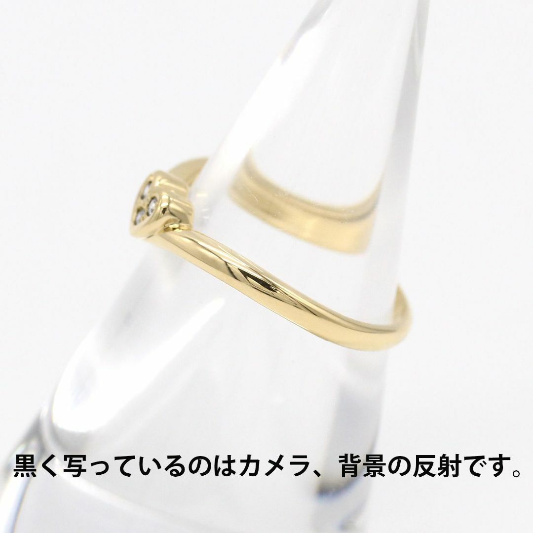 TASAKI(タサキ)のタサキ 3ポイント ダイヤモンド 750 ハート リング A03829 レディースのアクセサリー(リング(指輪))の商品写真