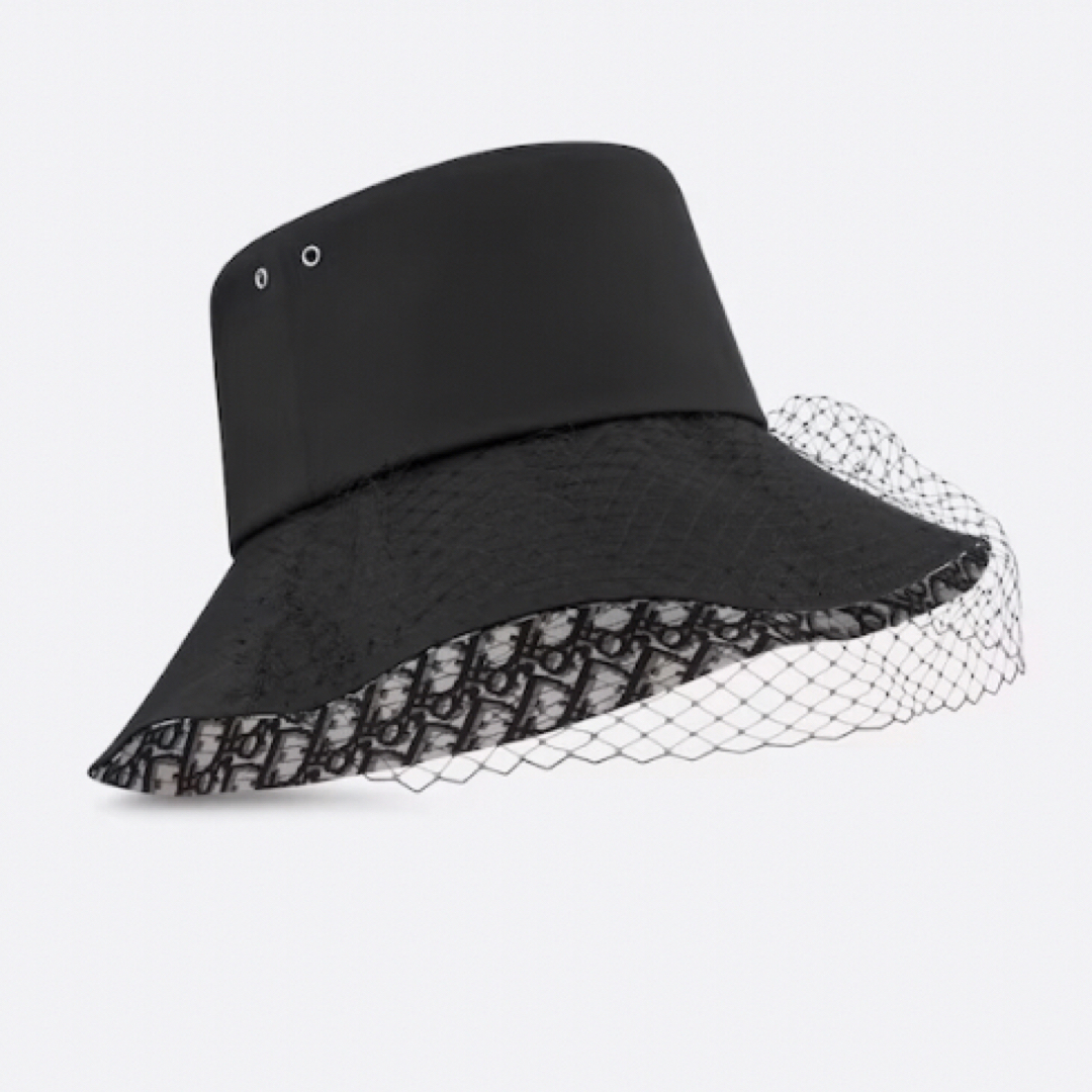 返品?交換対象商品】 Dior チュール付き バケットハット バケハ ハット 返品?交換対象商品】 Dior チュール付き バケットハット バケハ ハット