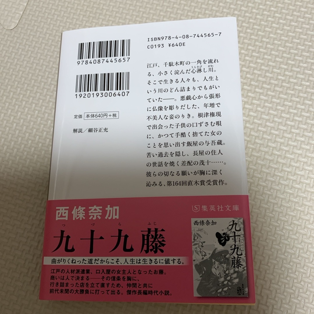 心淋し川　うらさびしがわ　西條奈加 エンタメ/ホビーの本(文学/小説)の商品写真