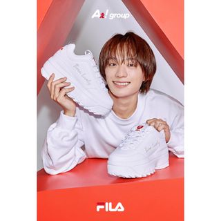 フィラ(FILA)の【最終値下げ】福本大晴　FILA 厚底スニーカー(スニーカー)