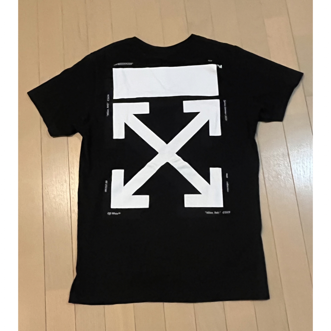 約35cm身幅美品　OFF-WHITE オフホワイト Tシャツ  吸血鬼 アローマーク M