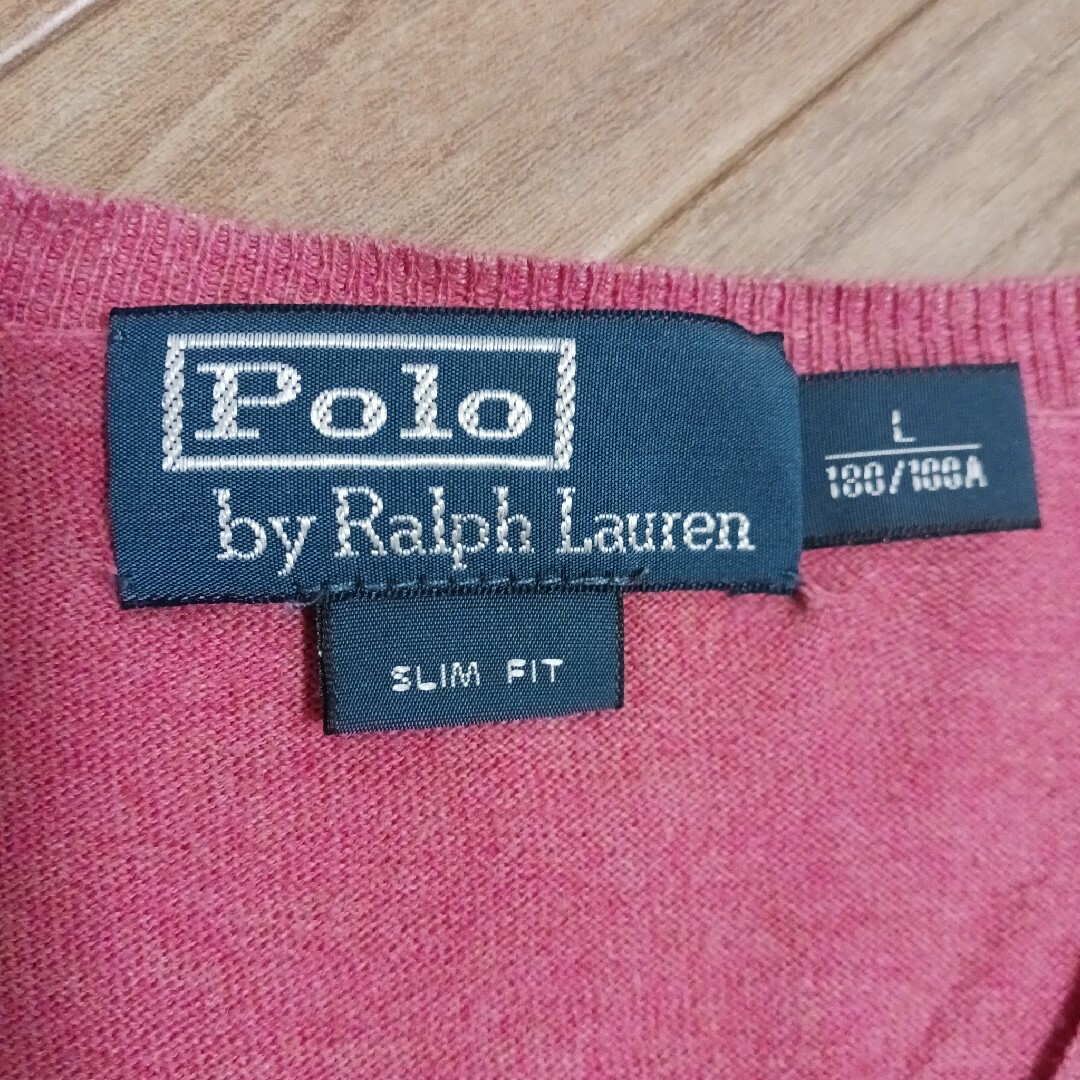 POLO RALPH LAUREN(ポロラルフローレン)のポロ Vネックセーター、T シャツ 【komachi様専用】 メンズのトップス(ニット/セーター)の商品写真