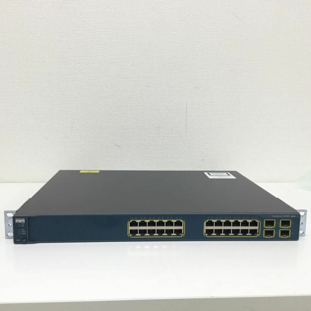 メーカーCisco スイッチ catalyst 3560G WS-C3560G-24TS-E