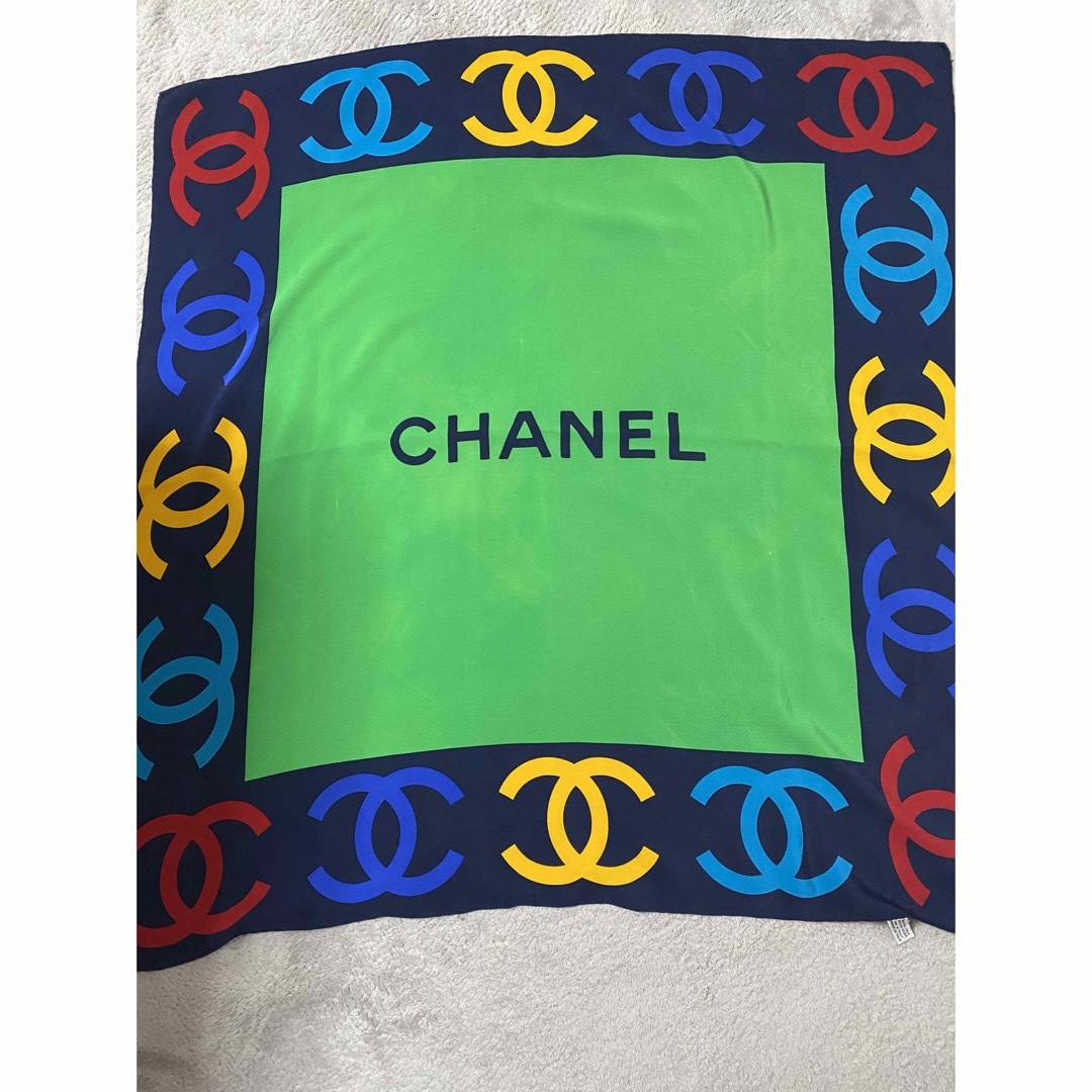CHANELシルクスカーフ CHANELシルクスカーフ
