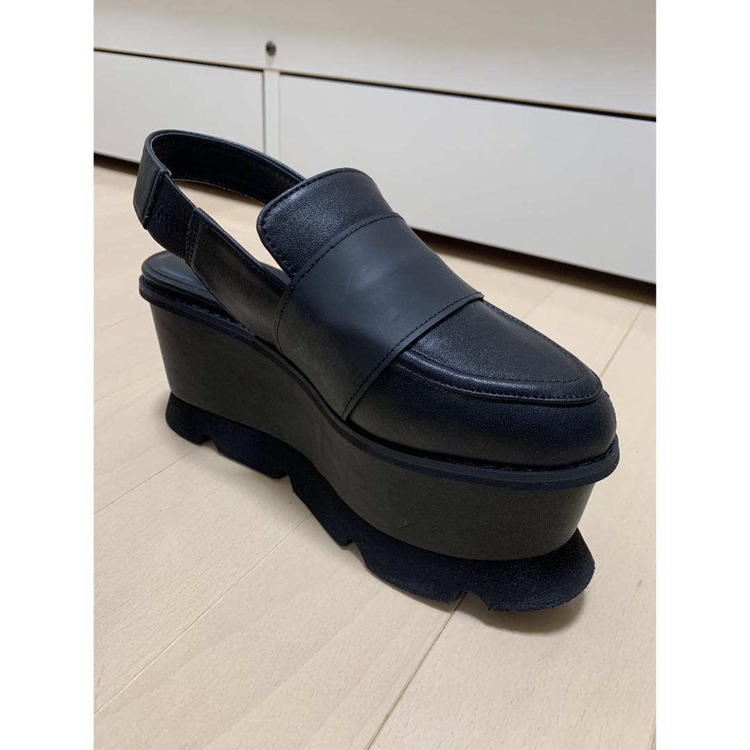MURUA(ムルーア)のMURUA オープンウェッジローファー レディースの靴/シューズ(サンダル)の商品写真