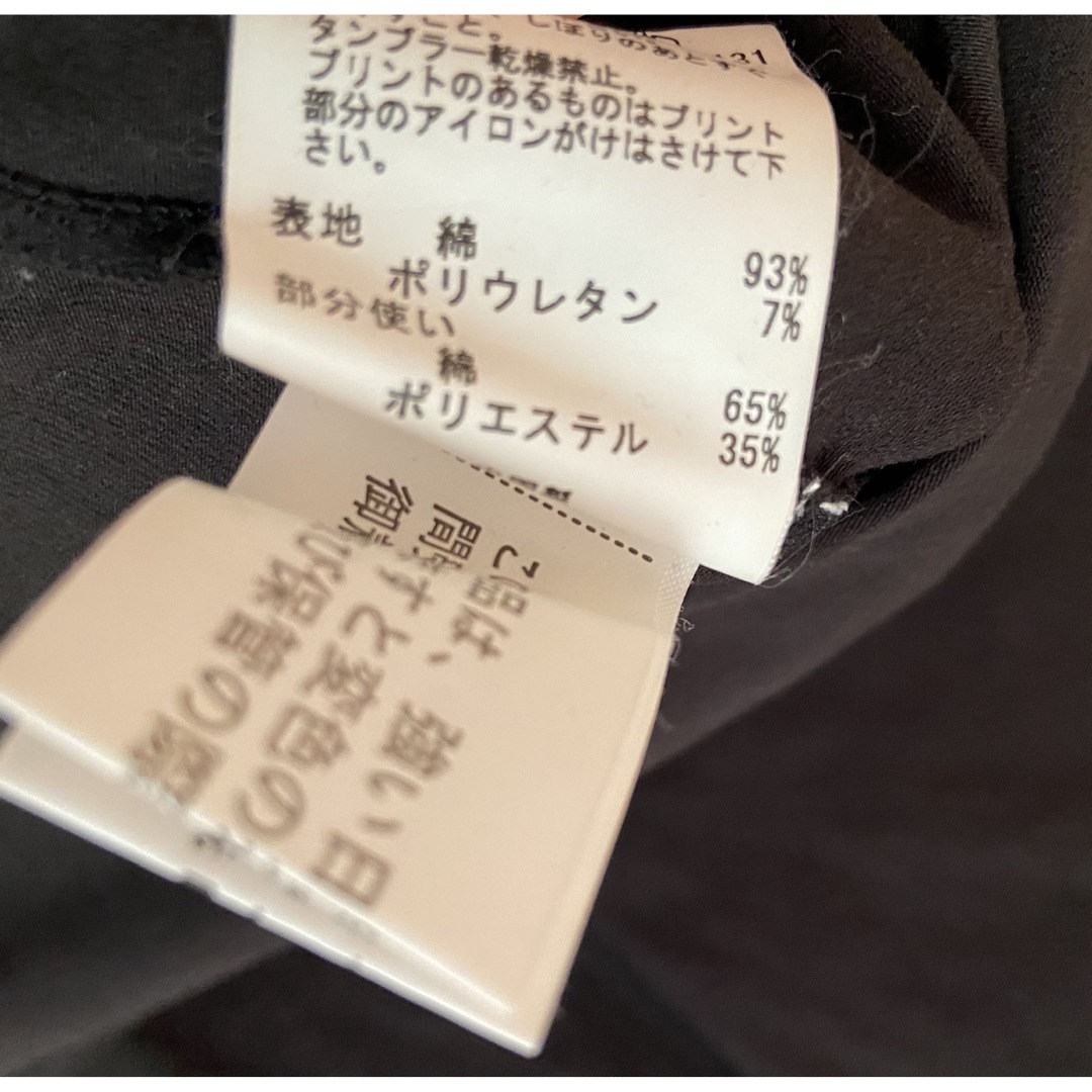 Calvin Klein(カルバンクライン)のCalvin Klein カルバンクライン 長袖 Tシャツ ブラック ハート L レディースのトップス(Tシャツ(長袖/七分))の商品写真