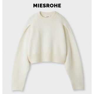 ミラオーウェン(Mila Owen)の【新品】MIESROHE sustainableシャギーコンパクトニット(ニット/セーター)