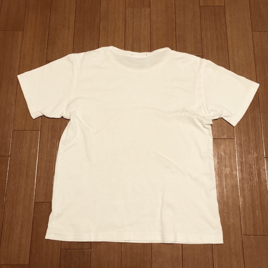 FRED PERRY(フレッドペリー)のフレッドペリー半袖シャツLサイズアイボリー メンズのトップス(Tシャツ/カットソー(半袖/袖なし))の商品写真