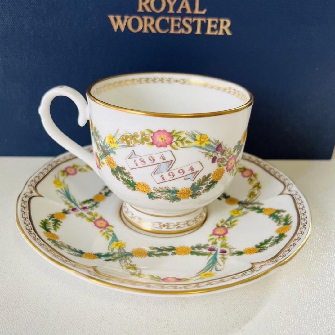 Royal Worcester(ロイヤルウースター)のロイヤルウースター  Treaty of Amity 100周年記念　原点 インテリア/住まい/日用品のキッチン/食器(食器)の商品写真