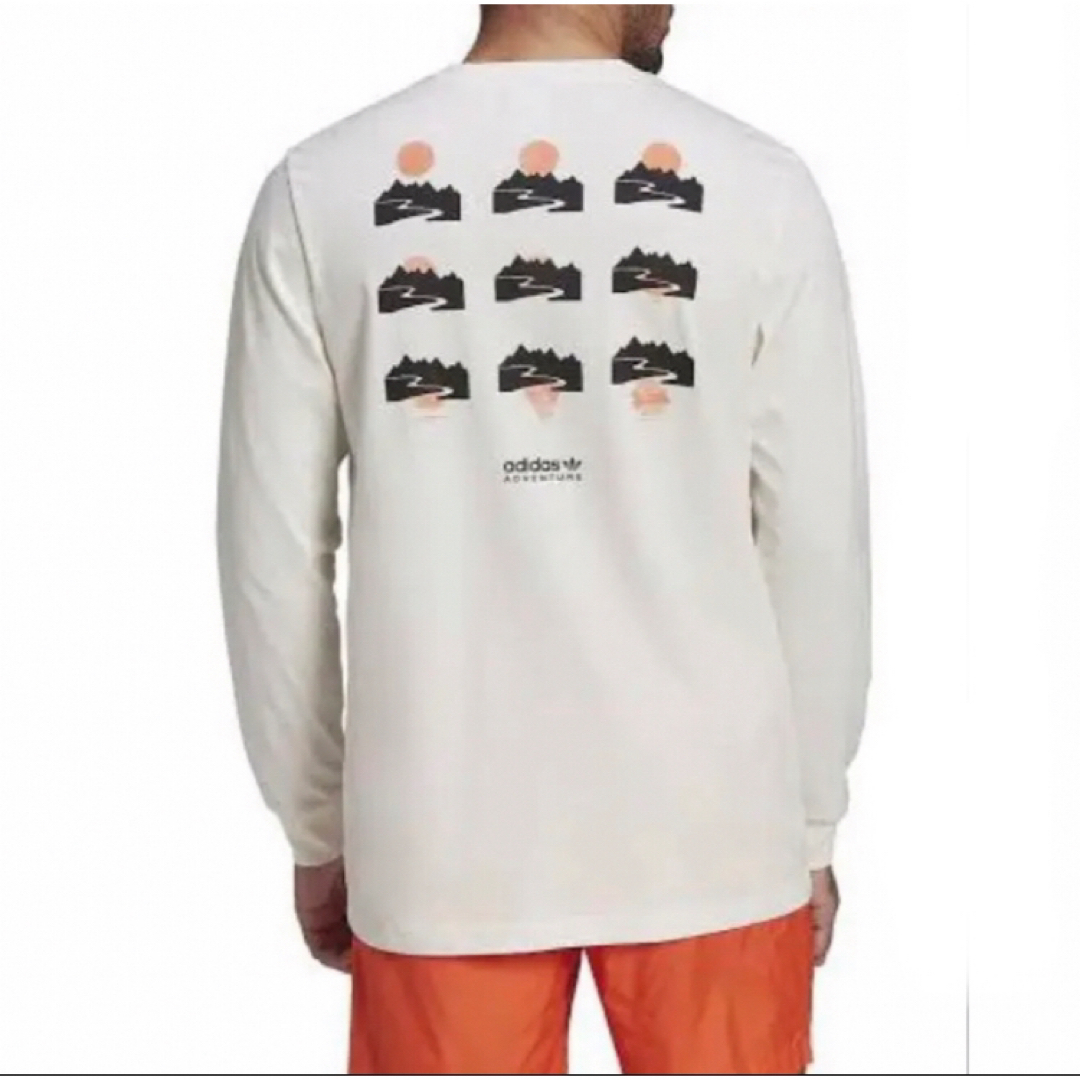 adidas(アディダス)の送料無料 新品 adidas ADVENTURES SWAVELS TEE XL メンズのトップス(Tシャツ/カットソー(七分/長袖))の商品写真