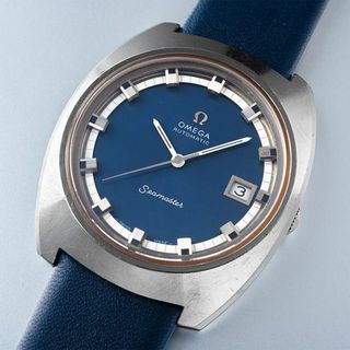 オメガ(OMEGA)の(888)  極美品 ★オメガ シーマスター 38mm 青文字版 ★ 日差8秒(腕時計(アナログ))